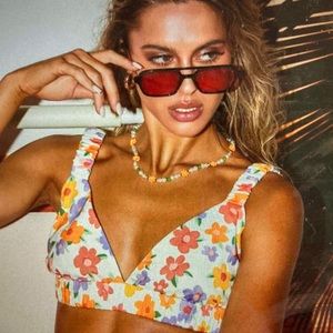 Peppermayo Cici linen Crop Top